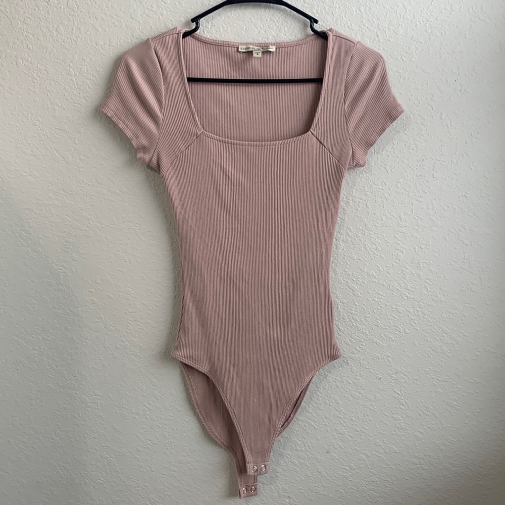 Pink bodysuit from express